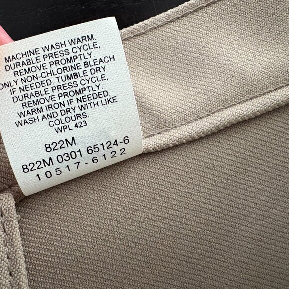 NEW Vintage Mens Levis Tan Sta-prest Bootcut Western Polyester Pants 36 X 32 - Picture 5 of 7